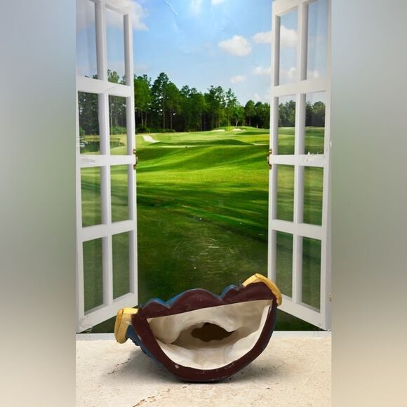 Rare Raggedy Ann Ceramic Collectible Doll, 1970's, Charming Blue & Tan Figurine - Picture 7 of 8